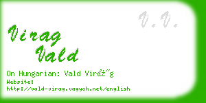 virag vald business card